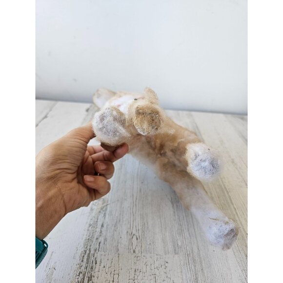 Antique deer reindeer Xmas decor standing statue figurine - Picture 13 of 13